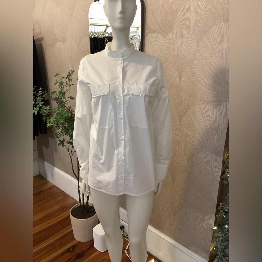 Dixie Button Down Top